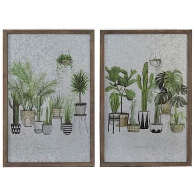 StyleCraft Southwest Multi Colored Nursery Wall Art (Set of 2)