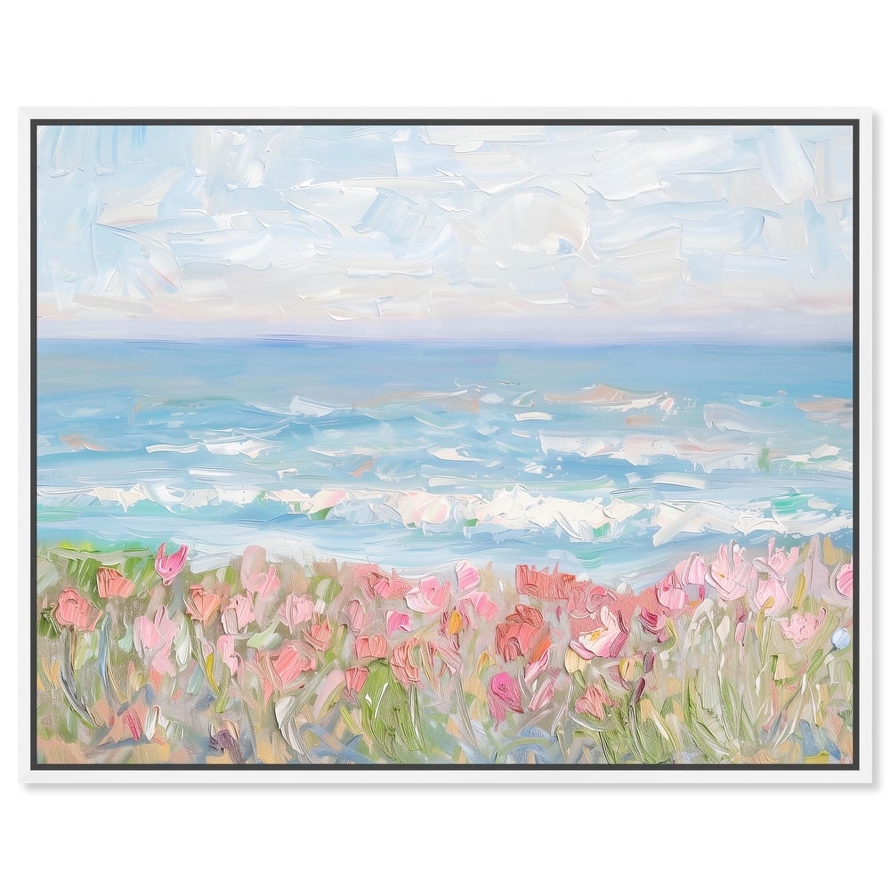 Waves of Peace Canvas by Art Remedy