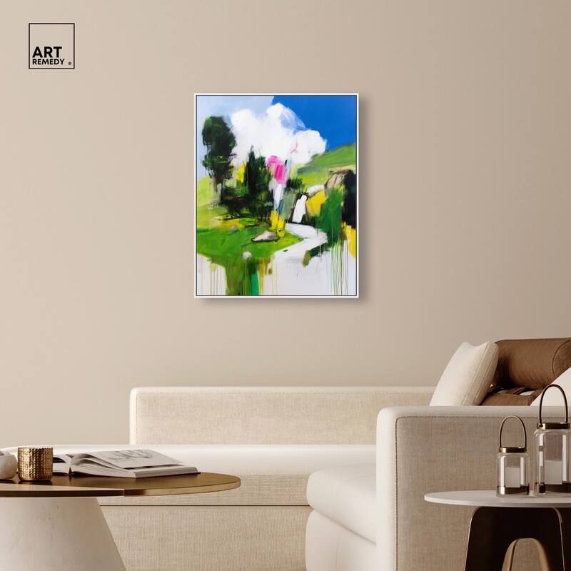 Swiss Fields Canvas by Art Remedy