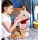 preview thumbnail 6 of 4, DolliBu Santa Sitting Rainbow Unicorn Stuffed Animal Plush with Outfit - 10 inches