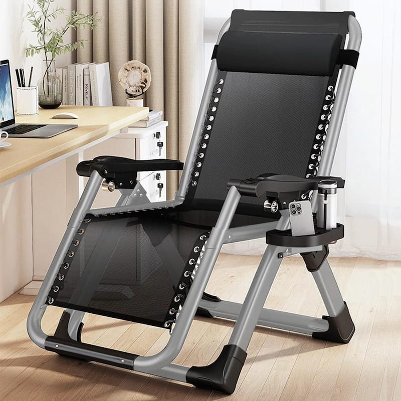 DoCred Zero Gravity Chair, Folding Adjustable Patio Lounge Chair