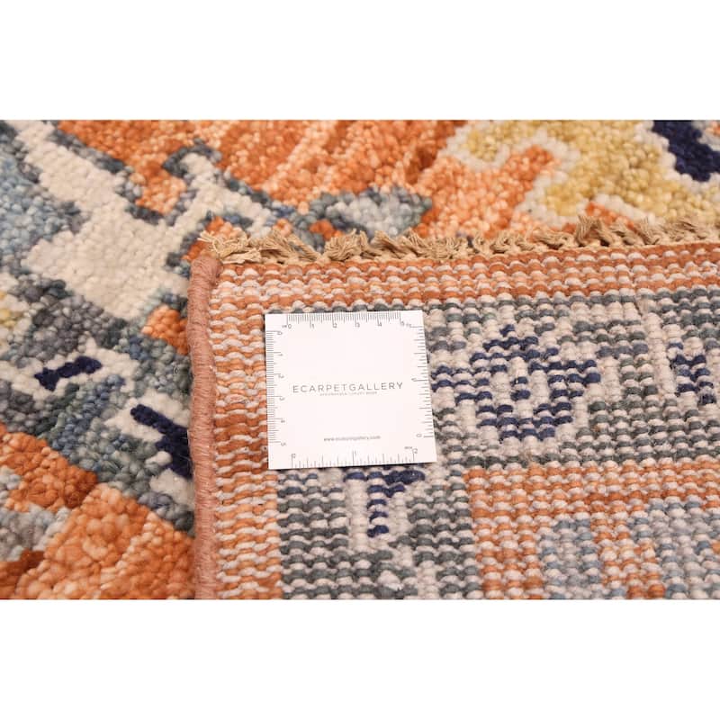 ECARPETGALLERY Hand-knotted Jules Serapi Burnt Orange Wool Rug - 5'11 x 8'10