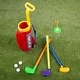 preview thumbnail 2 of 4, Easy Hit Toy Golf Se Sport Golf Cart Master Golfer Deluxe Toy Golf Play Set for Kids - Multi - 25.5 x 10 x 9.5 inches