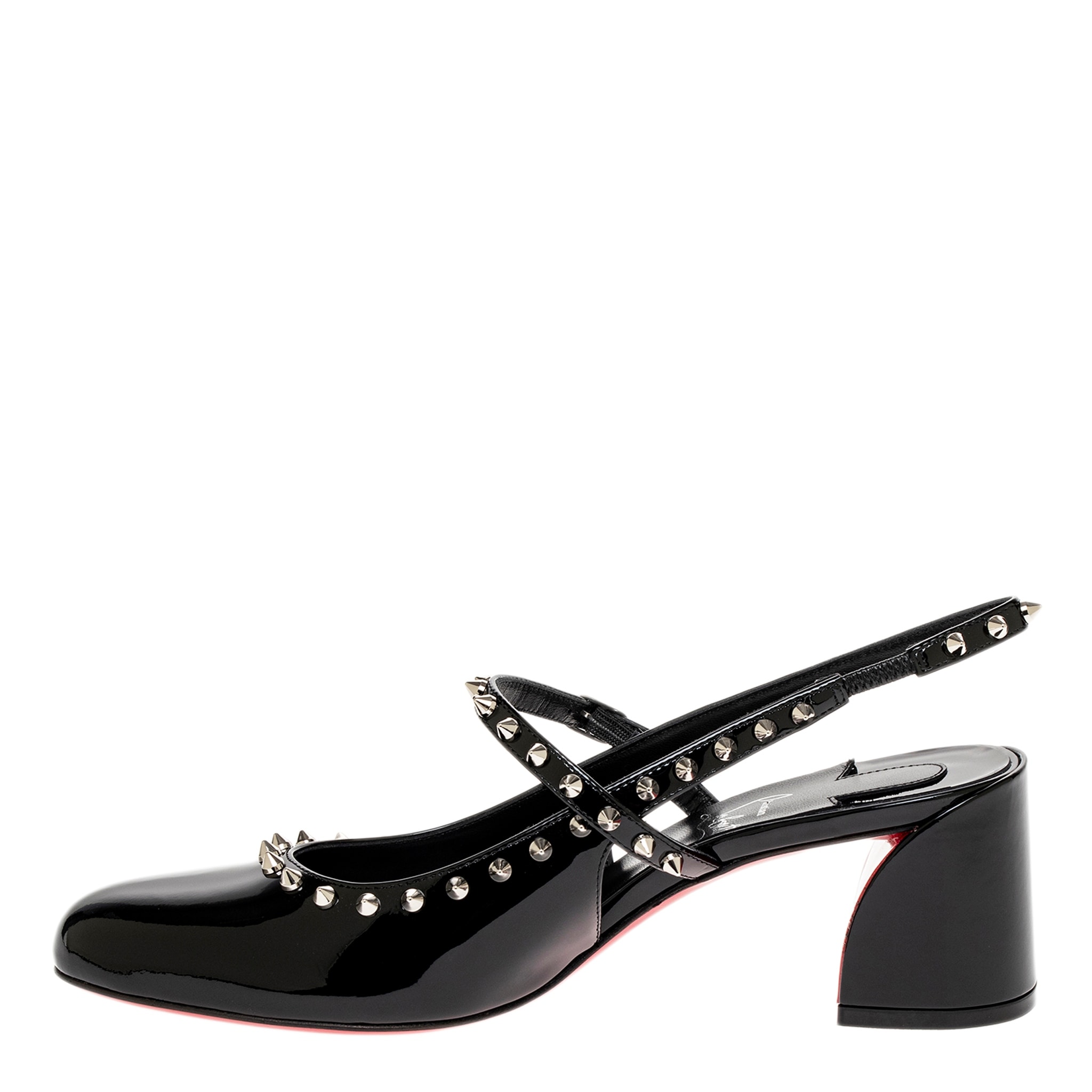 Christian Louboutin Janispike Mary Janes - Overstock - 42936379