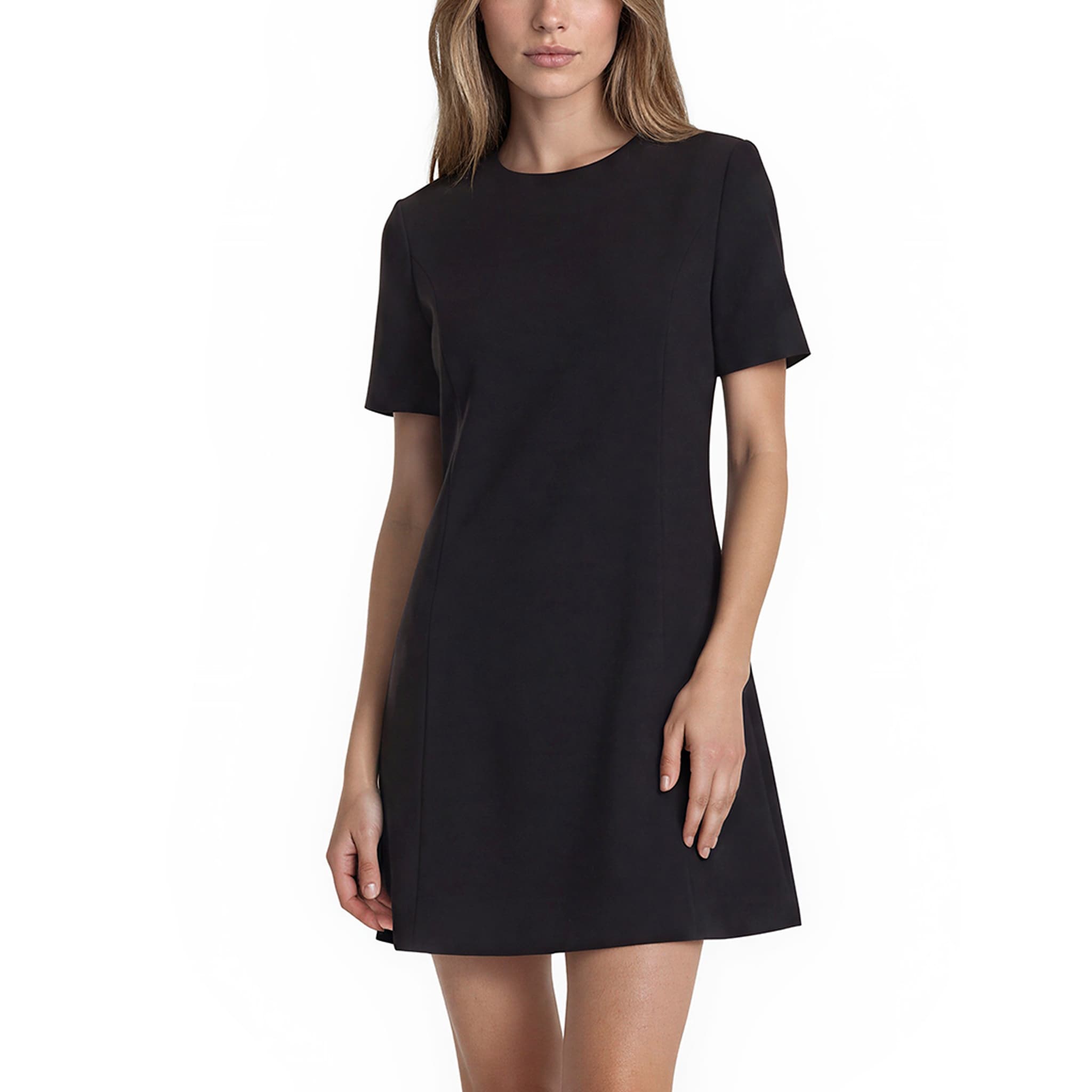 Saint Laurent A-Line Wool Mini Dress