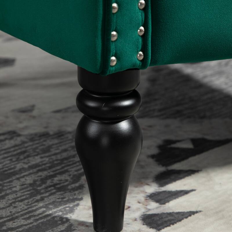 Mid Century Nailhead Decorative Armchair