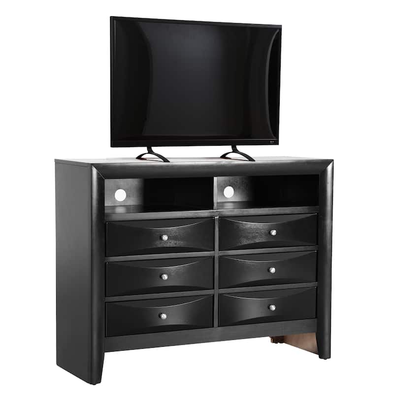 Marilla Wood Media Chest