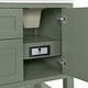 preview thumbnail 9 of 45, Breckenridge 60" Double Vanity, Smokey Celadon - 60D