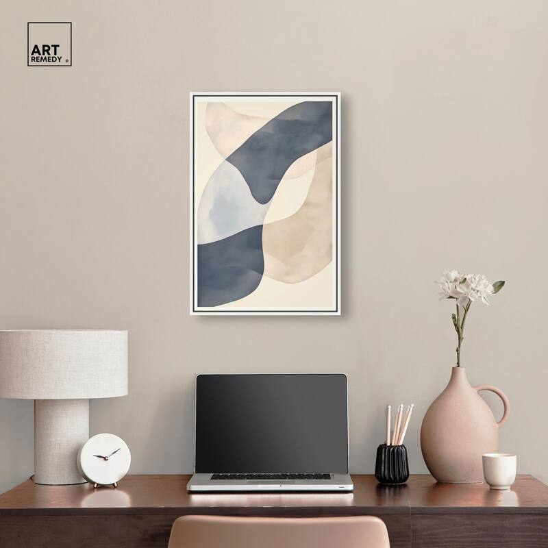 Ovals Canvas by Art Remedy