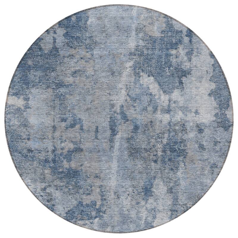 Dava Unique Abstract Weather Resistant Versatile Elegance Outdoor Rug