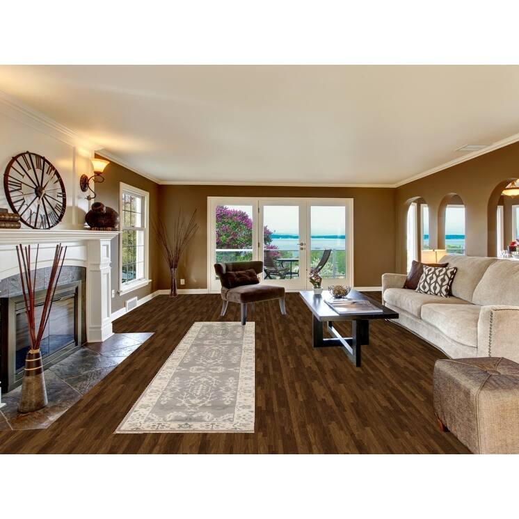 Oushak Oriental Runner Rug Hand-Knotted Wool Carpet - 2'7"x 11'8"