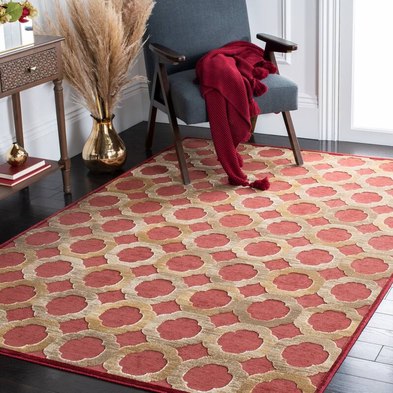 SAFAVIEH Paradise Hannelise Geometric Viscose Rug