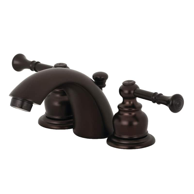 Kingston Brass Naples 1.2 GPM Widespread Bathroom Faucet with Pop-Up