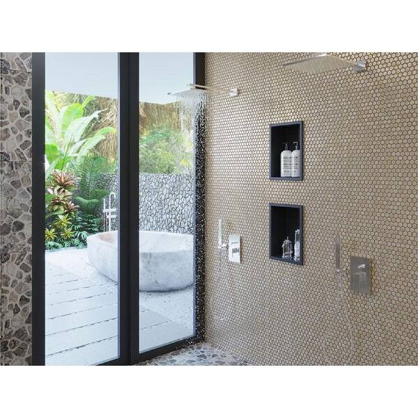 slide 2 of 2, Apollo Tile 10 pack 10.8-in x 11.5-in Glossy Gold Hexagon Honed Glass Mosaic Floor and Wall Tile (8.63 Sq ft/case)