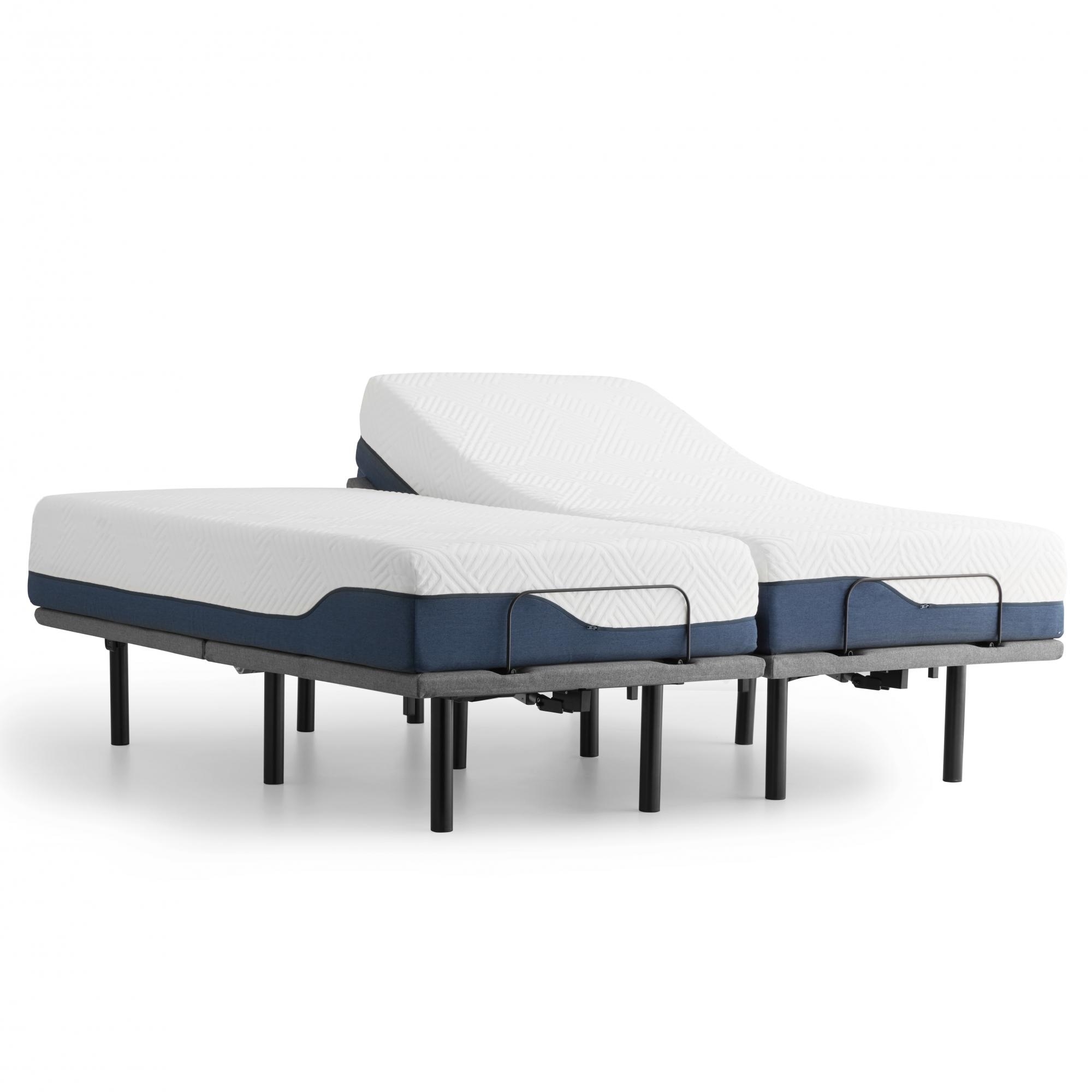 Lucid Comfort Collection Full Advanced Bed Base with Wireless