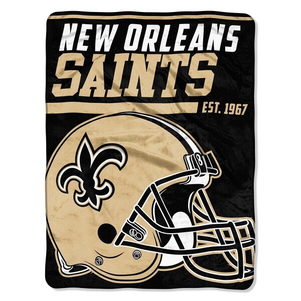 Shop New Orleans Saints Blanket 46x60 Micro Raschel 40 ...