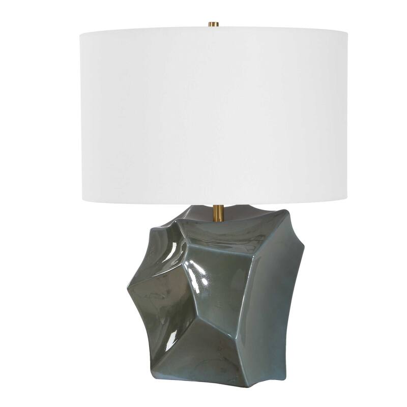 Uttermost Prisma Smoky Bronze Table Lamp - 18.00" W x 24.00" H x 18.00" D