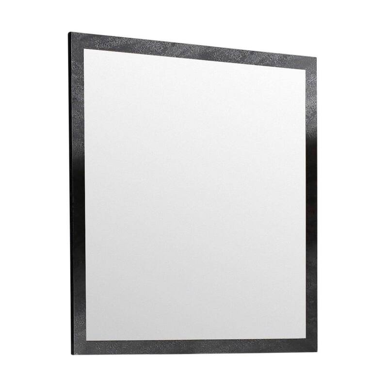 Concordia Collection bathroom Mirror - 30" - Black Marble