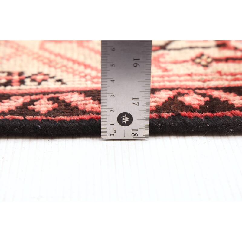 ECARPETGALLERY Hand-knotted Andelz Red Wool Rug - 3'11 x 6'5