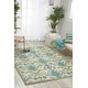 preview thumbnail 18 of 19, Nourison Vista Modern Ikat Area Rug 8' x 10' - Blue/Green
