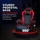preview thumbnail 28 of 47, RESPAWN 900 Ergonomic Reclining Gaming Chair w/ Footrest