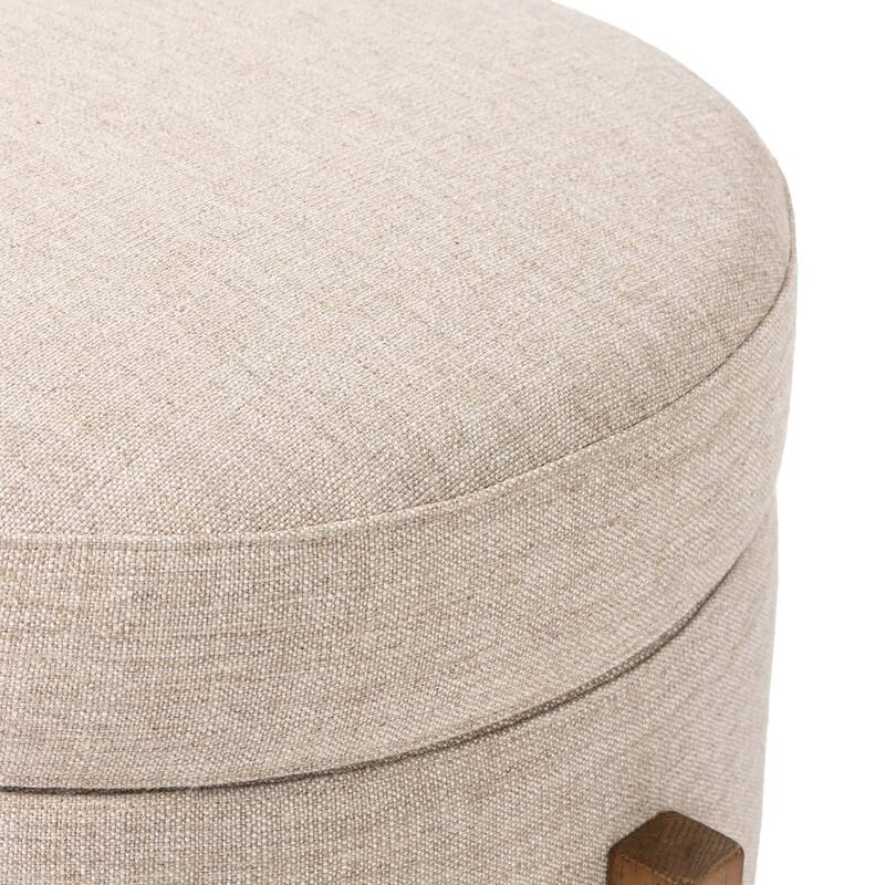 Slater Storage Ottoman-25"-Alcala Wheat
