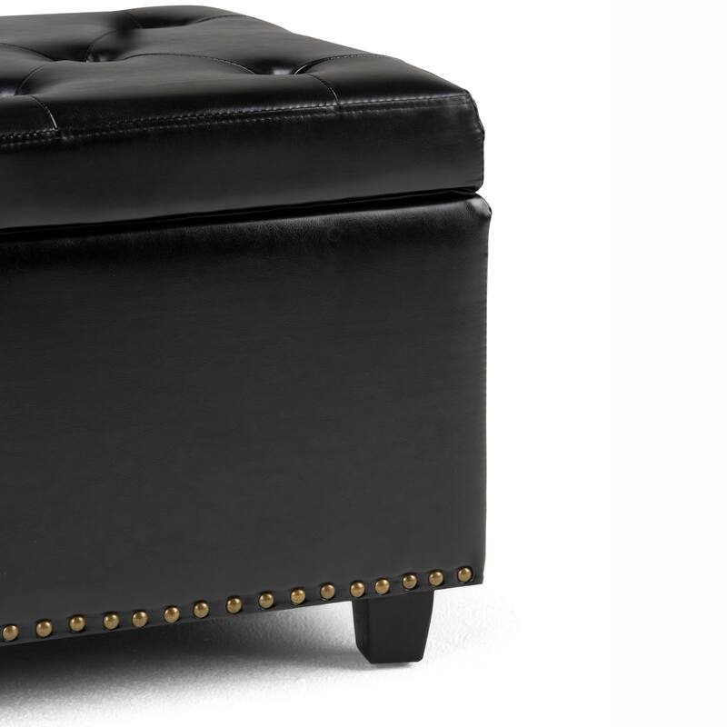 Modern Storage Ottoman for Living Room