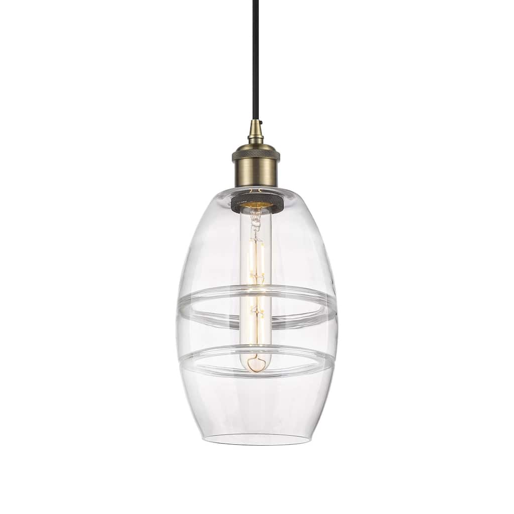 Innovations Lighting 516-1P-9-6 Vaz Pendant Vaz 6" Wide Mini Pendant