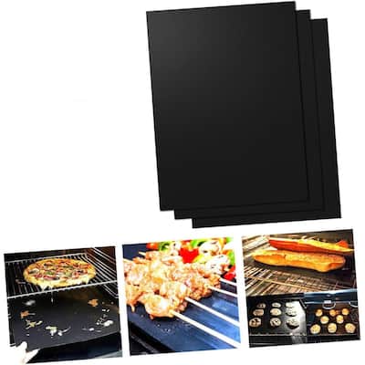 4-Pack Non-Stick BBQ Grill Mat Oven Liners