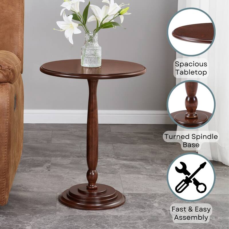 Convenience Concepts Classic Accents Amelia Spindle Table
