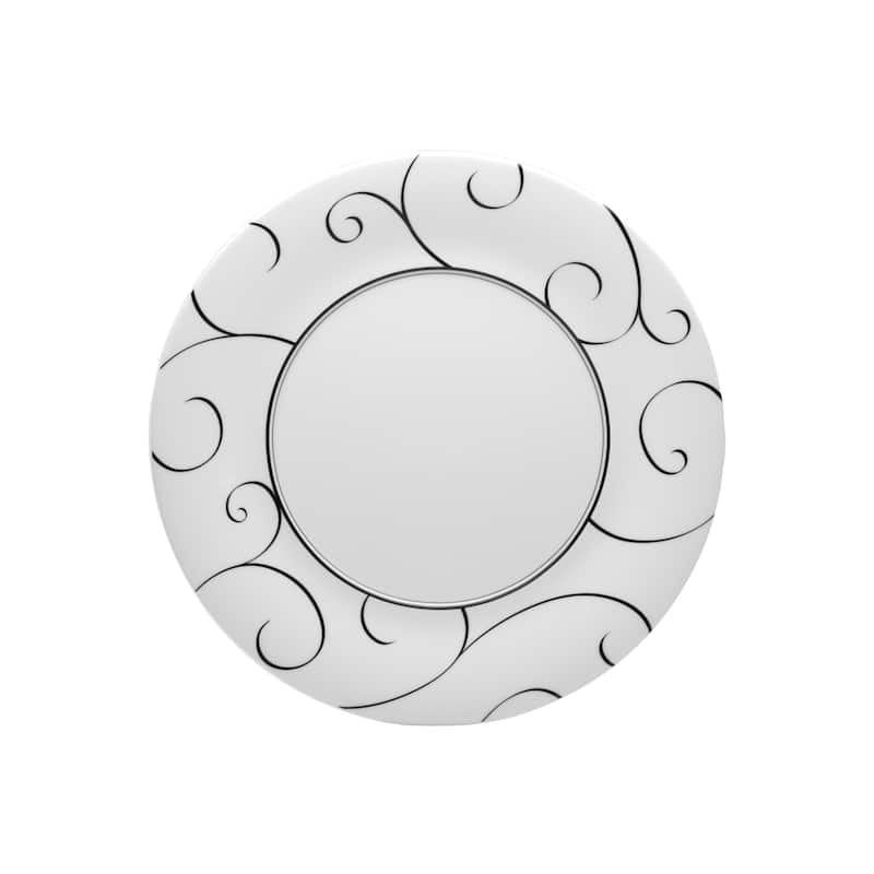 Red Vanilla Panache Round Platter 12" - N/A