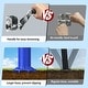 preview thumbnail 6 of 6, Patiassy Outdoor Portable Volleyball Net Set System for Backyard Adjustable