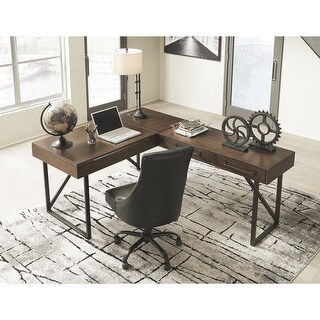 Starmore 2-Piece L-Shaped Home Office Desk