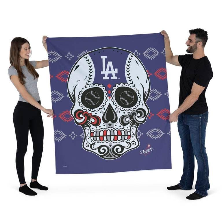 MLB Candy Skull Printed Wall Hanging