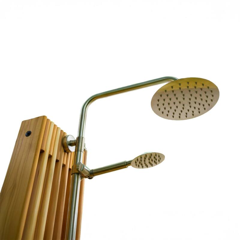 ALEKO Cascade Outdoor Rinse Shower