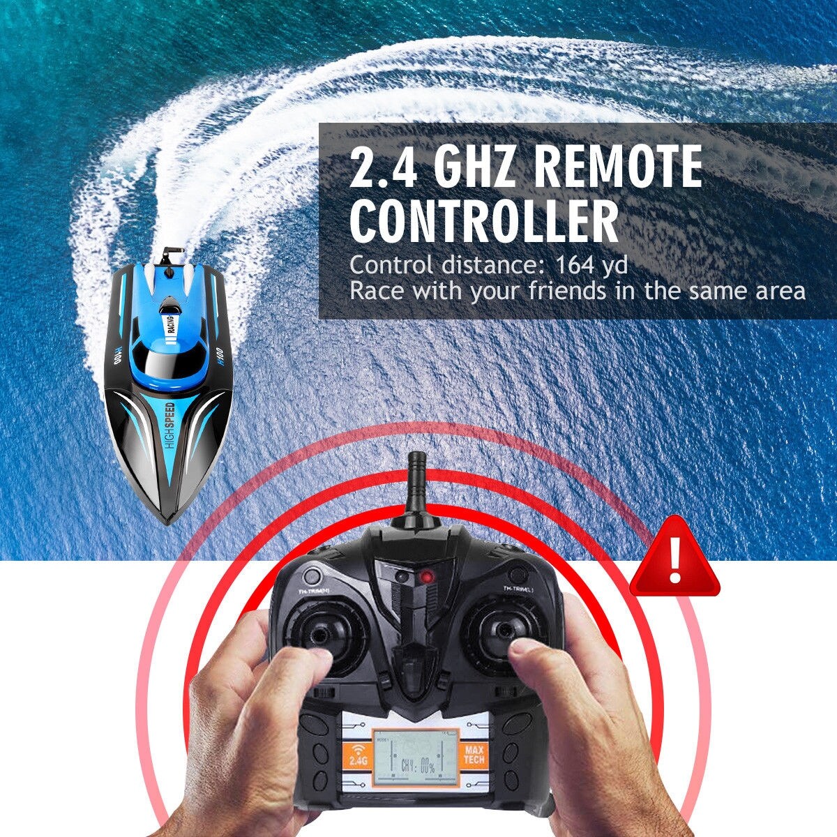 x tech rc speed boat