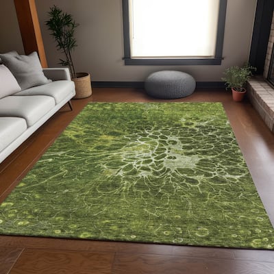 Premium Washable Super Soft Modern Floral Mayfield Rug