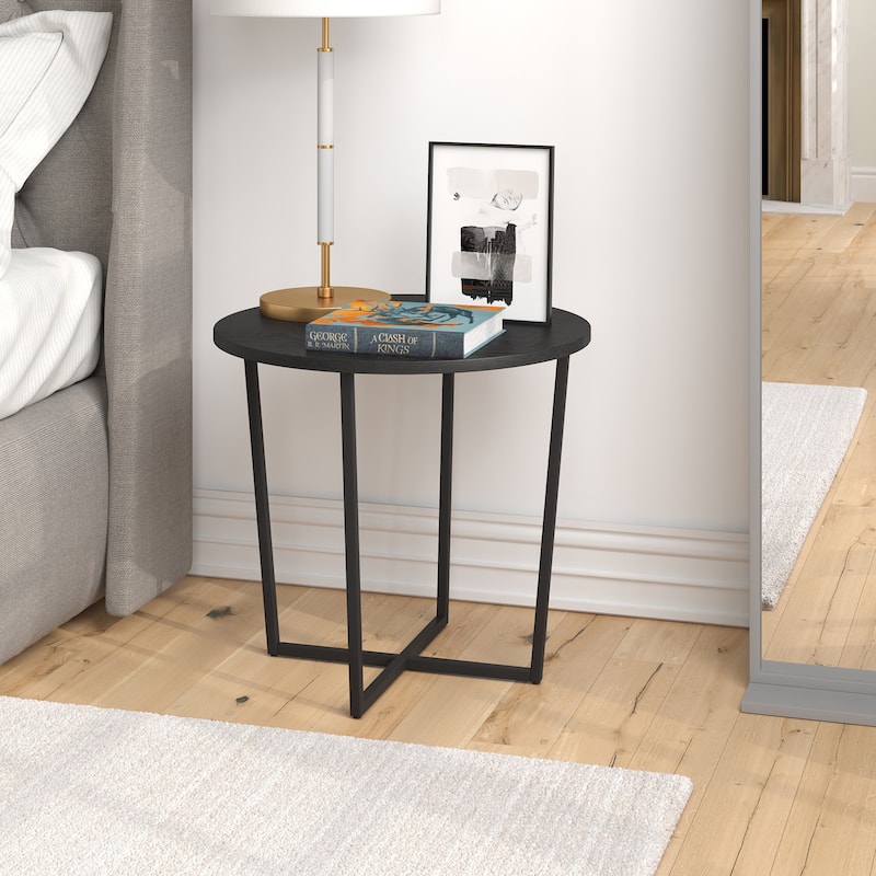 Pivetta 22" Wide Round Side Table