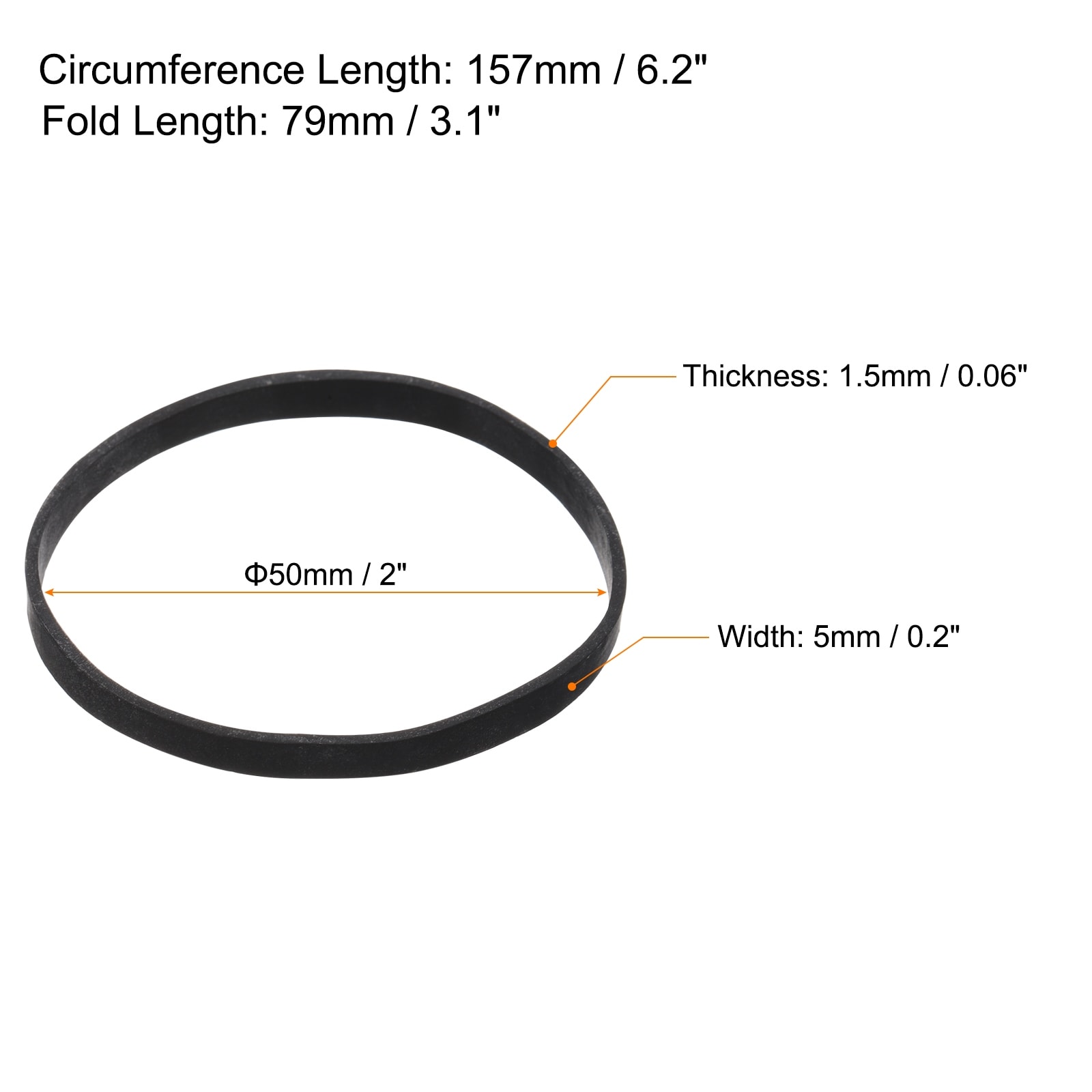 Rubber Band Stretchable Rubber Elastic Bands Natural