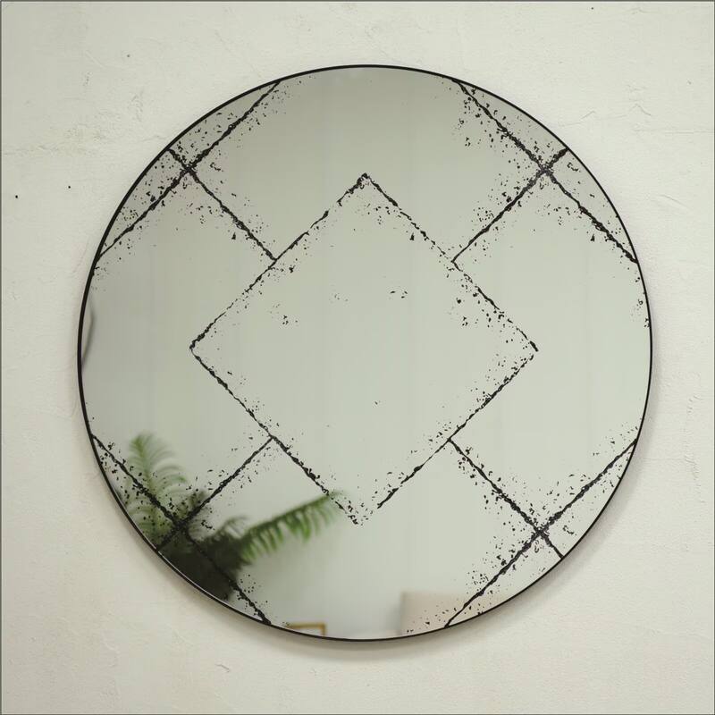 Round Wall Mounted Mirror Versatile Home Decor Ideal
