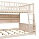 preview thumbnail 9 of 36, Convertible Bunk Bed with LED Storage Wall & Pegboard by Harper&Bright Designs