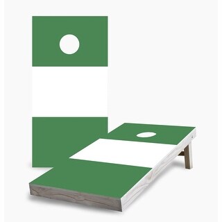 Nigerian Flag Cornhole Game (Choose Wraps or Boards)