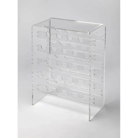 Handmade Butler Crystal Clear Acrylic Wine Rack (Taiwan)