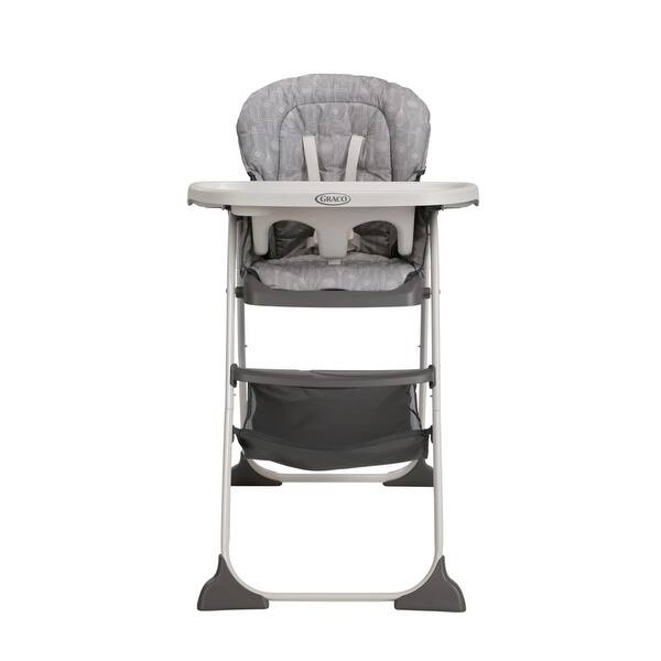 slide 2 of 14, Slim Snacker High Chair, Ultra Compact High Chair Whisk