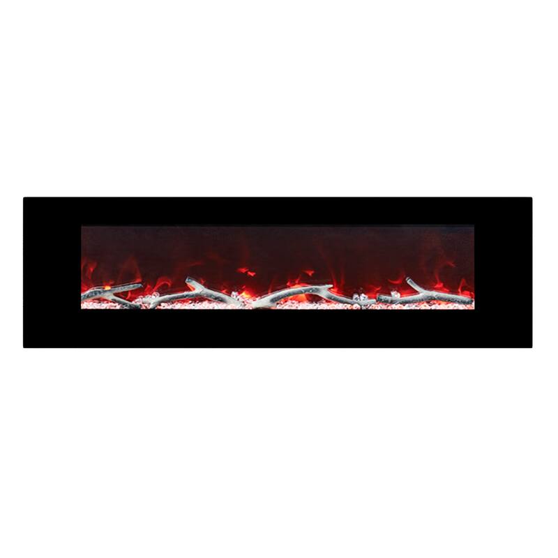 Wall-Mounted Electric Fireplace