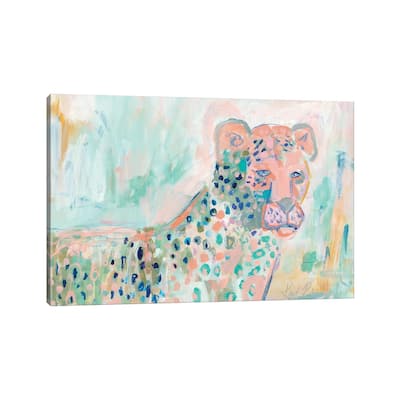 iCanvas "Cheetah Watch" by Kait Roberts Canvas Print