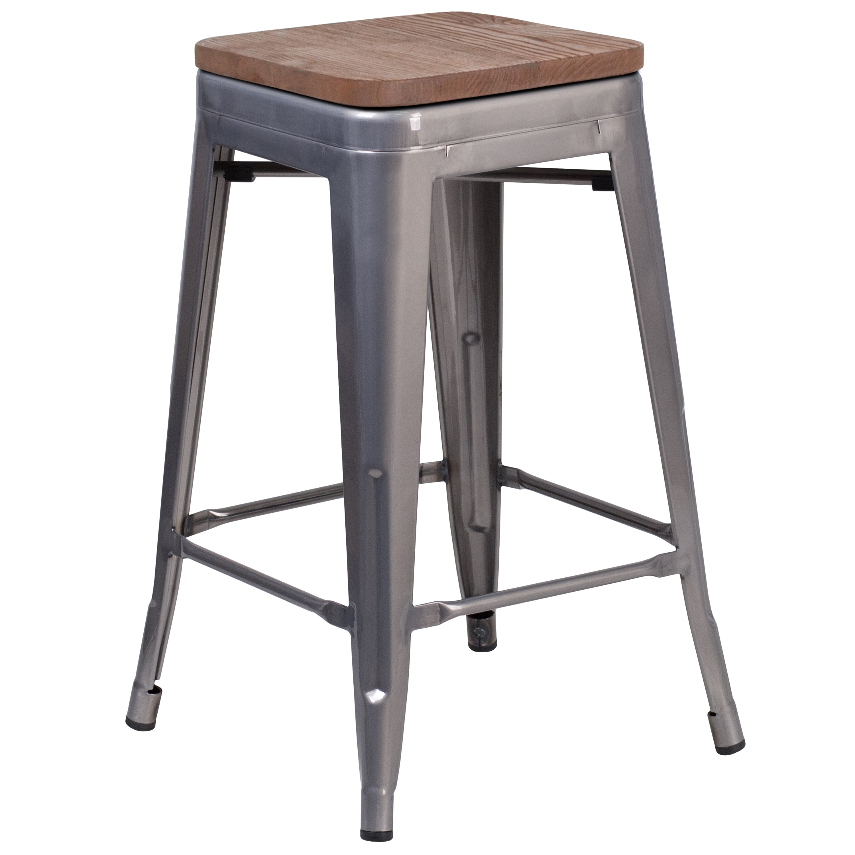 Backless metal online counter stools