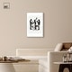 preview thumbnail 33 of 60, Bebop II Black Art Canvas Print by Art Remedy