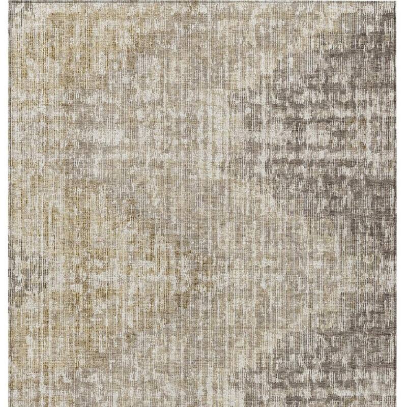 HomeRoots Geometric Transitional Rectangle Outdoor Rug