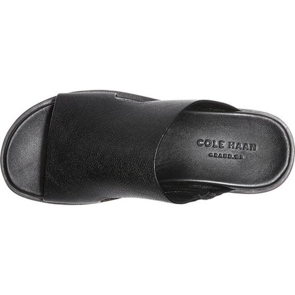 cole haan goldwyn leather slides